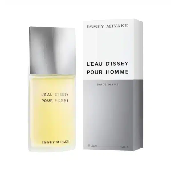 Bottle of Issey Miyake pour homme with a Box