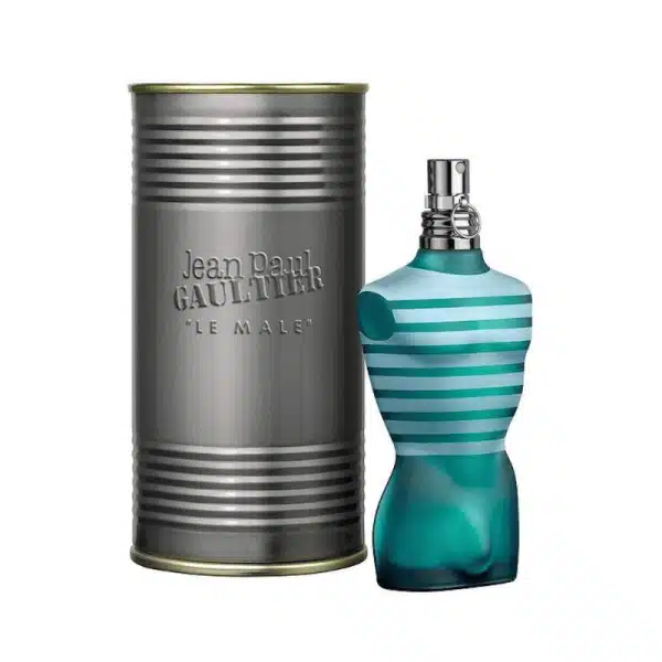 Bottle of Jean Paul Gaultier Le Male with a Box
